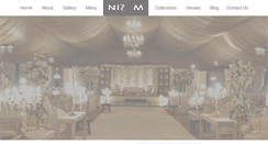 Desktop Screenshot of nizamevents.com